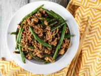 Turkey, White Rice, and Green Beans(Small)