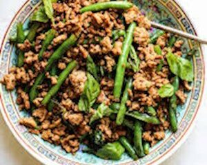 Beef, Brown Rice, Green Beans (Small)