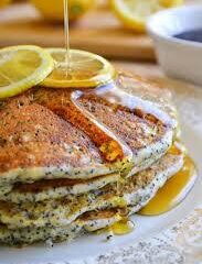 (Breakfast) Lemon Poppy Seed Pancake