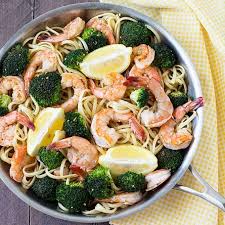 (Entree) Lemon Shrimp Broccoli Pasta