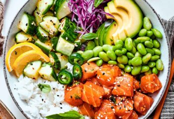 (Entree) Miso Salmon Bowl
