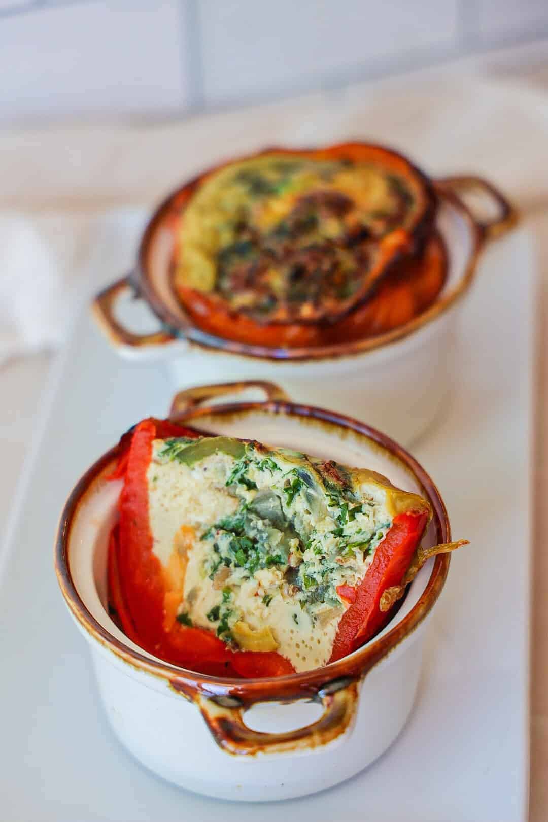 (Breakfast) Breakfast Stuffed Peppers